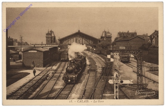 Station Calais, Frankreich