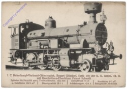 1 C Heissdampf-Verbund-Güterzuglok