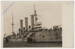 Russische Kriegsschiffe in Swinemünde