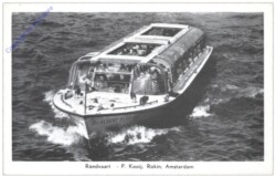 Dr. Albert Plesman, Rondvaart, P. Kooji, Rokin, Amsterdam