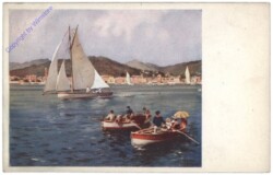 ak110195 Rapallo, Panorama del Mare