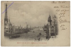 Paris, Seine, Alma-Brücke