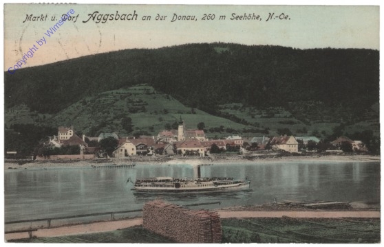 ak110224 Aggsbach, Markt und Dorf