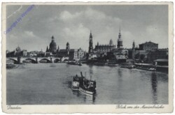 Dresden, Blick von der Marienbrücke