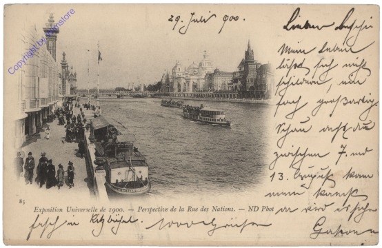 Paris, Exposition Universelle de 1900