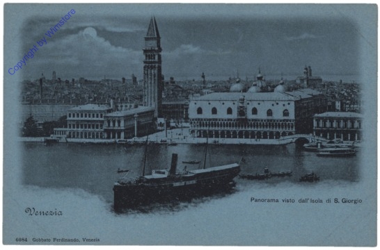 Venezia (Venedig), Panorama visto dall'Isola di S. Giorgio