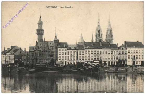 ak110285 Ostende, Les Bassins