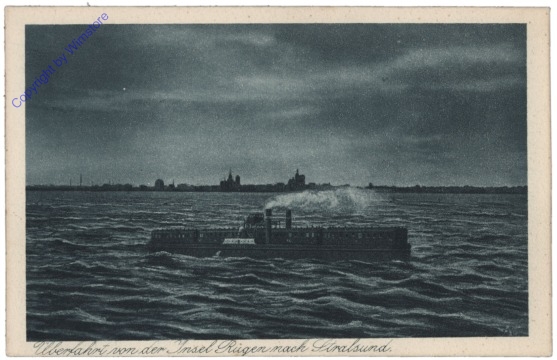 Insel Rügen, Überfahrt nach Stralsund