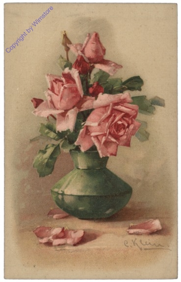 Rosen (rosa) in Vase