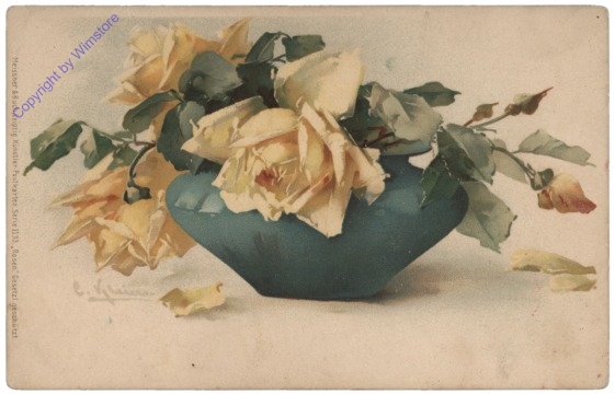 Rosen (gelb) in Vase