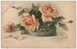 Rosen (gelb) in Vase