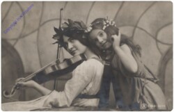 Mädchen musizieren