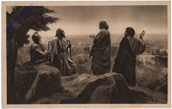 O.-Ammergau 1922, Nr 54 Gang nach Jerusalem