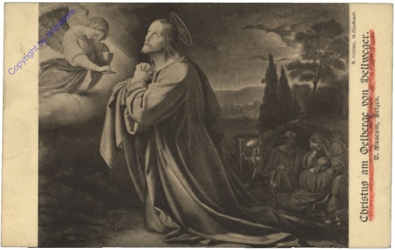 Jesus am Oelberg