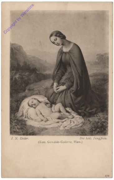 Die heil. Jungfrau