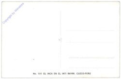 Der Inka beim Inti Raymi