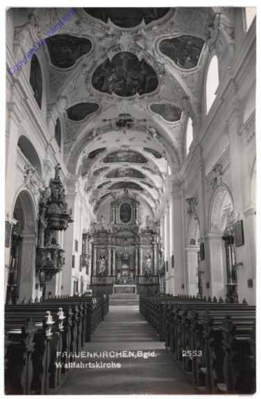 ak111015 Frauenkirchen, Wallfahrtskirche