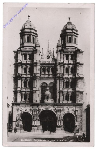 Dijon, Facade de l'Eglise S'Michel