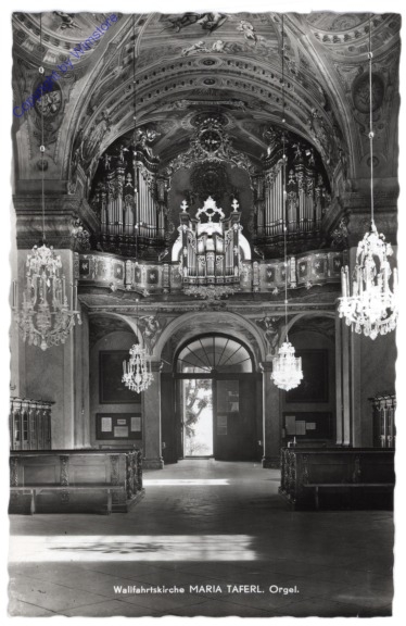 Maria Taferl, Wallfahrtskirche, Orgel