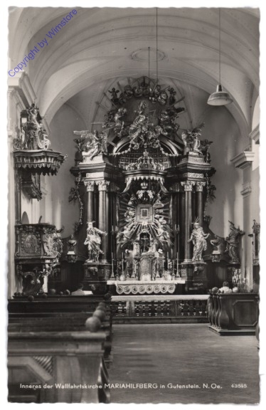 ak111027 Mariahilfberg, Inneres der Wallfahrtskirche
