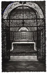 Klosterneuburg, Stift, Leopoldikapelle, Verduneraltar, Abschlussgitter