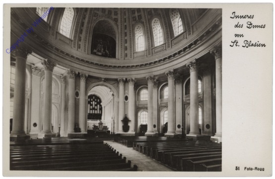 St. Blasien, Inneres des Domes