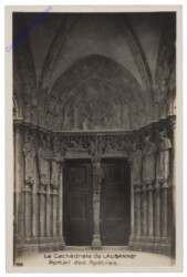 Lausanne, La Cathedrale, Portail des Apotres