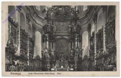 Würzburg, Katholische Pfarrkirche Stifts-Haug. Chor