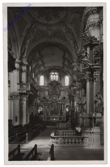 ak111087 Würzburg, Dom, Querschiff, Blick nach Norden