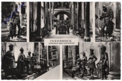 Innsbruck, Inneres der Hofkirche, Multiansicht