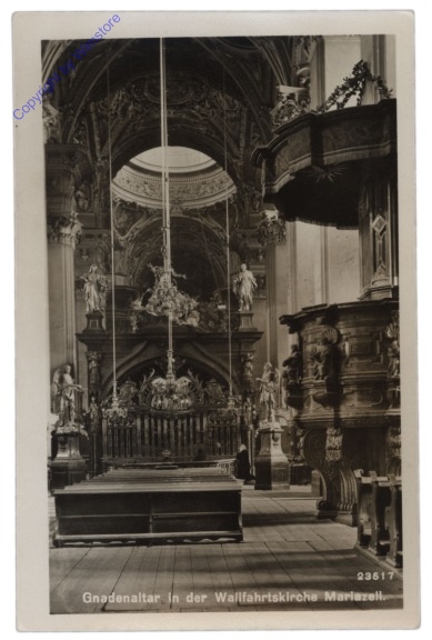 Mariazell, Gnadenaltar in der Wallfahrtskirche
