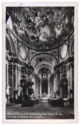 Altenburg bei Horn, Benediktinrestift, Inneres der Kirche