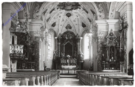 Fulpmes, Innenansicht der Kirche