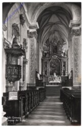 Göttweig, Stift, Inneres der Kirche