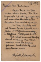 Feldpostkarte 1915