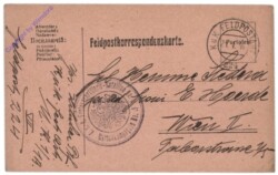 Feldpostkarte 1916