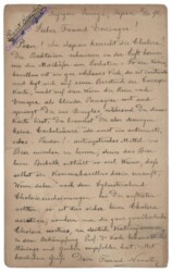 Japanischer Kartenbrief 1890