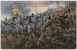 Kämpfe gegen die Russen an der Strypa