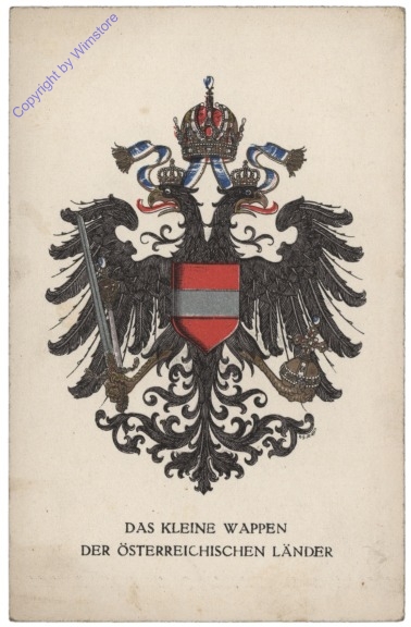 ak111327 Das kleine Wappen der österreichischen Länder