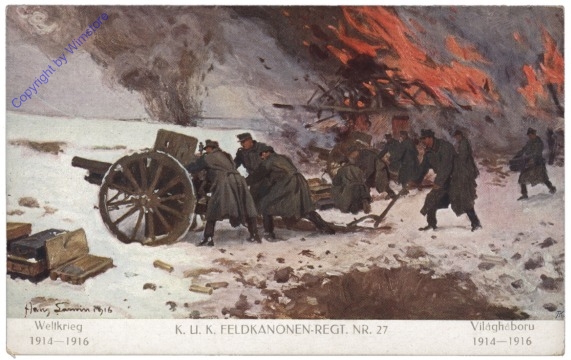 ak111339 K.u.K. Feldhaubitz-Regiment Nr. 27