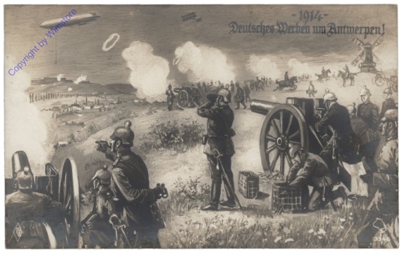 ak111351 Deutsches Werben um Antwerpen