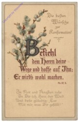 Die besten Wünsche zur Konfirmation