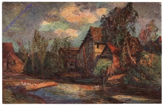 Häuser am Flussufer