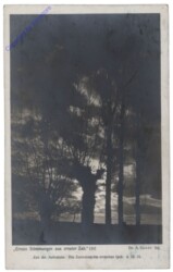 Ernste Stimmung aus ernster Zeit