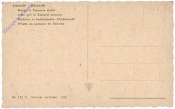 Mädchen in Seeländischer Kleidertracht