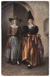 Trachtenkarten Ser. I. Tirol (Grödnertal)