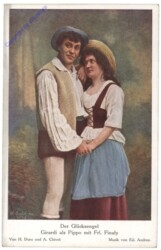 Girardi Alexander, als Pippo mit Frl. Finaly