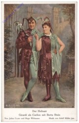 Girardi Alexander, als Carilon mit Berta Stein