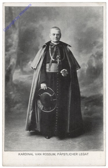 Kardinal van Rossum, Päpstlicher Legat