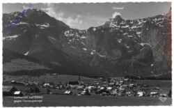 Abtenau, gegen Tennengebirge